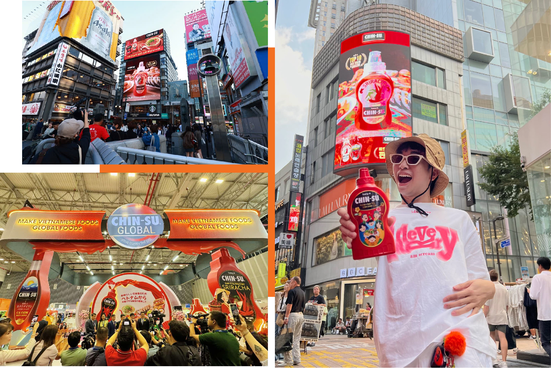 CHIN-SU quảng bá quốc tế tại Nhật Bản và các sự kiện ẩm thực toàn cầu​